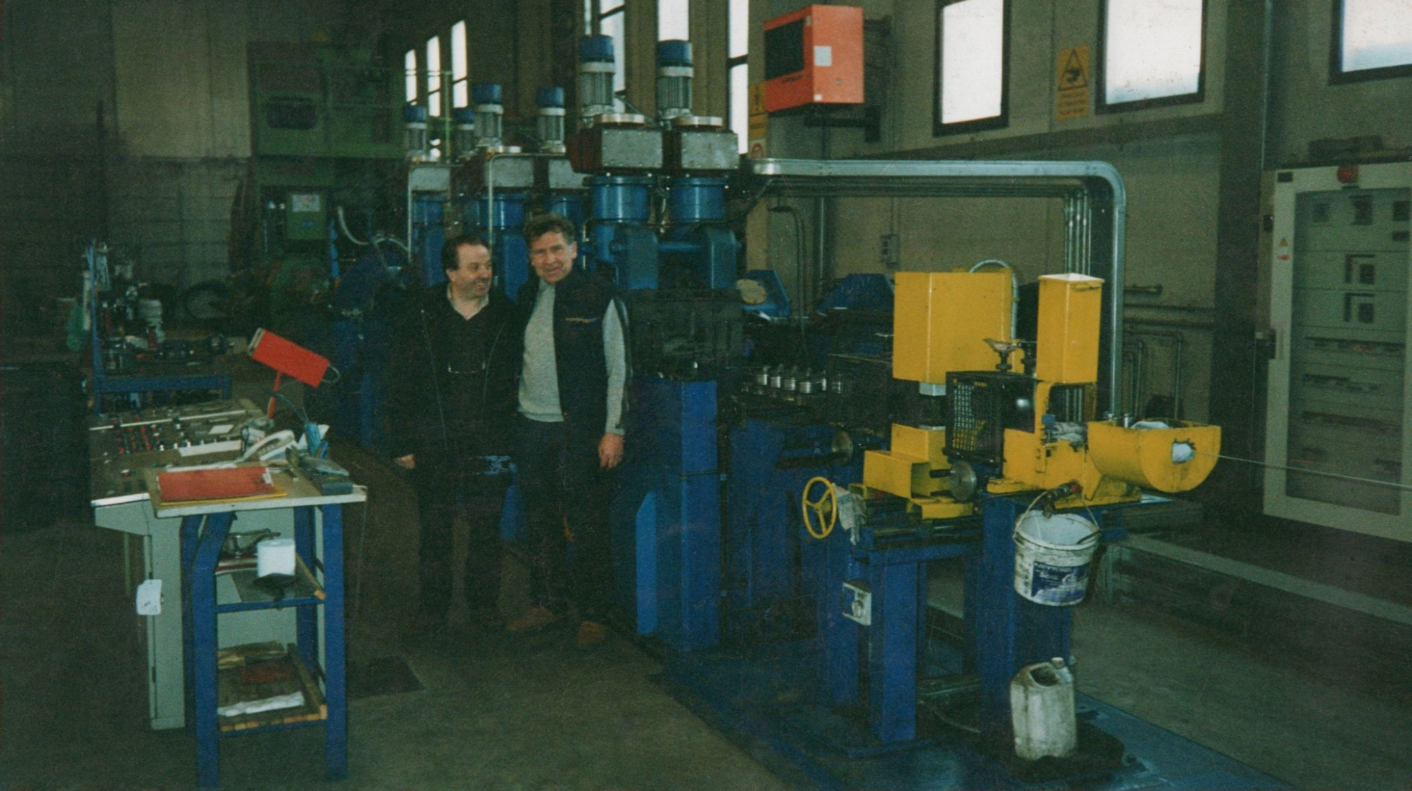 The company’s first rolling mill